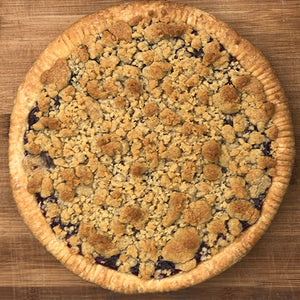 Blueberry Crumb Pie (9")