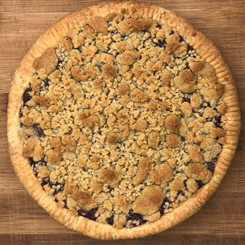 Blueberry Crumb Pie (9
